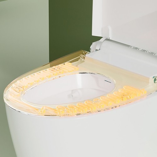 Splash Guard Low Flow Toilet