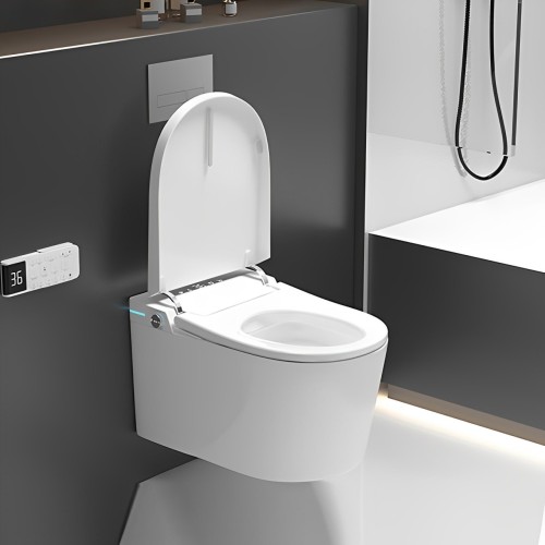 Elongated Wall Hung Smart Toilet