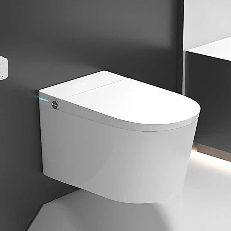 Elongated Wall Hung Smart Toilet