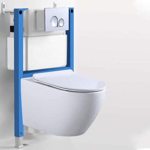 Rimless Wall Hung Toilet