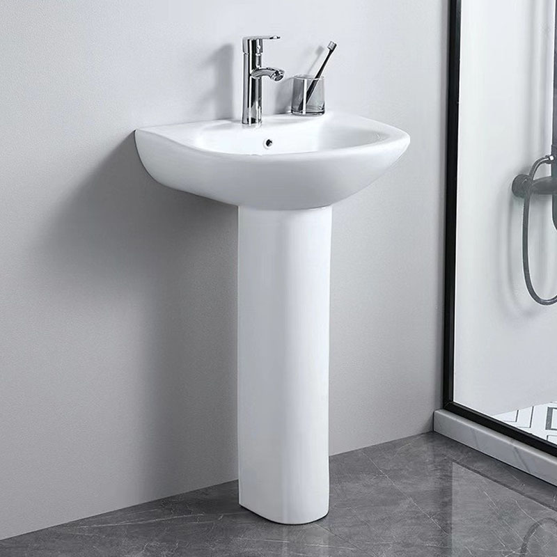 Ceramic Full Pedestal Wash Basin