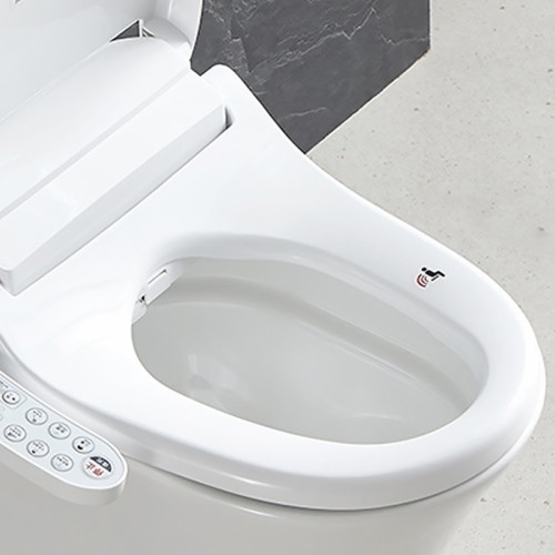 Elongated Electronic Bidet Toilet Seat