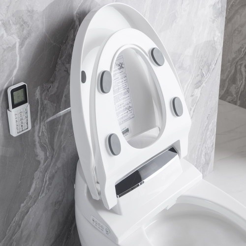 One-Piece Elongated Smart Toilet