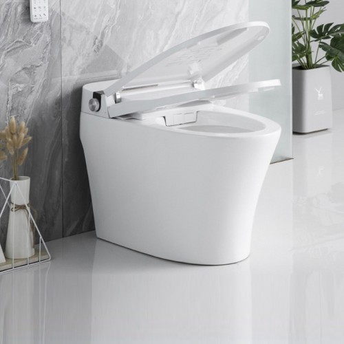 Zero Water Pressure Comfort Height Rimless Toilet 