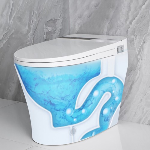 Zero Water Pressure Comfort Height Rimless Toilet