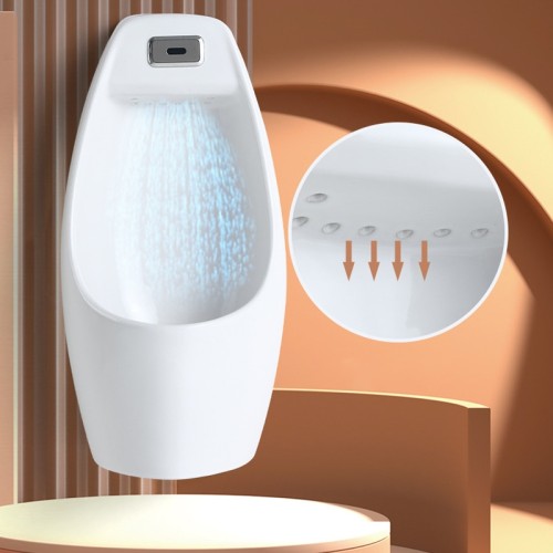 Wall Hung Urinal With Sensor Flush