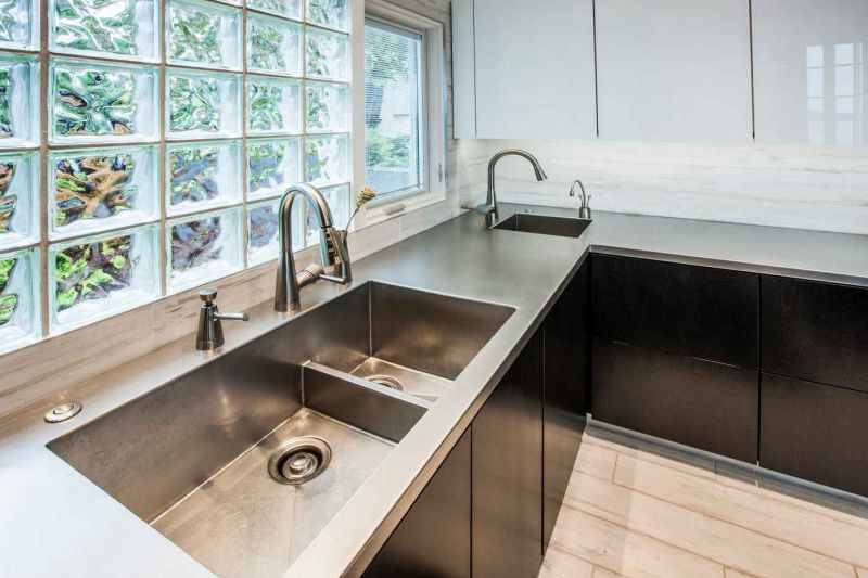 Zinc Kitchen Sinks