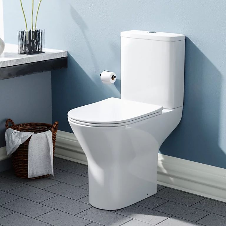 Comfort Height Rimless Toilet