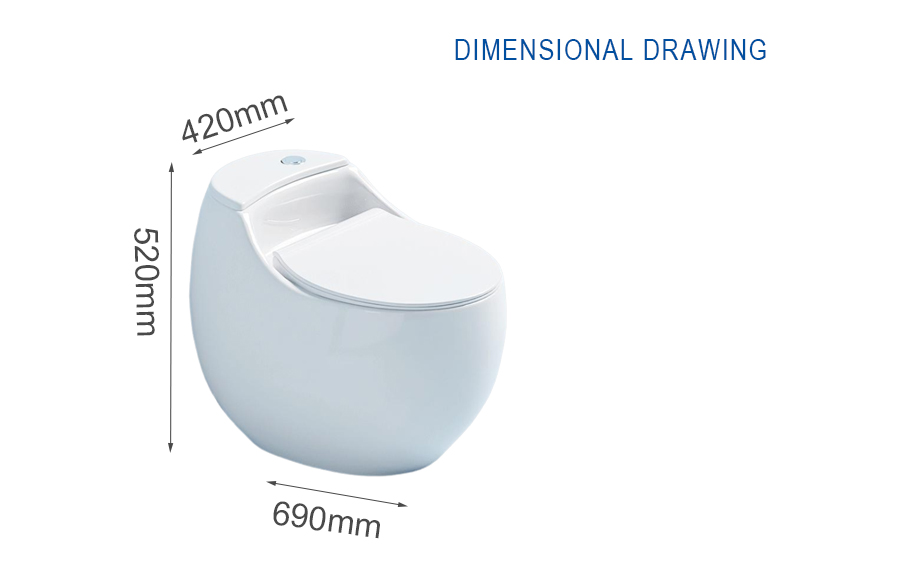 Toilet Bowl Dimensions