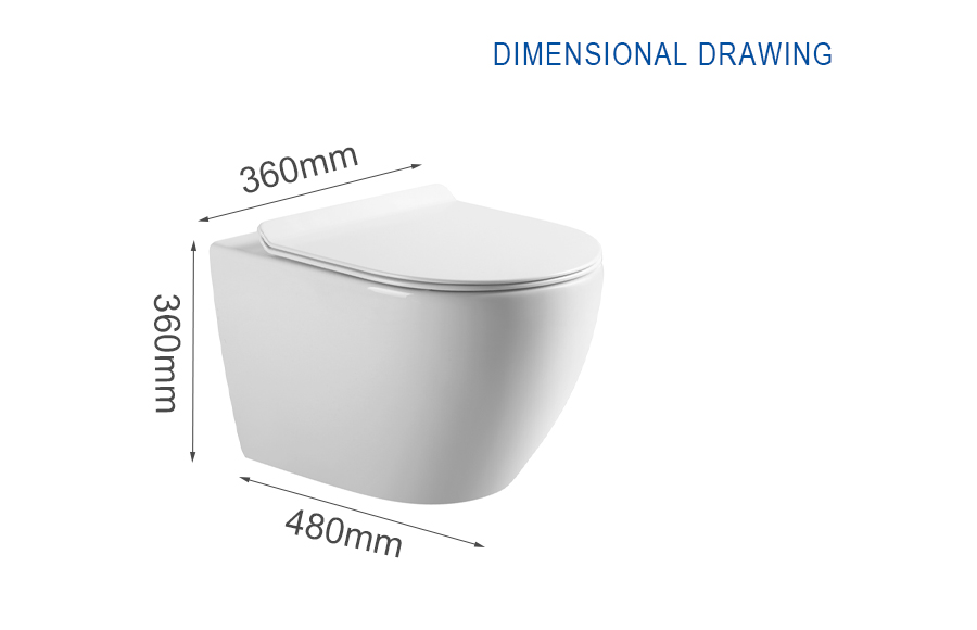 Toilet Bowl Dimensions