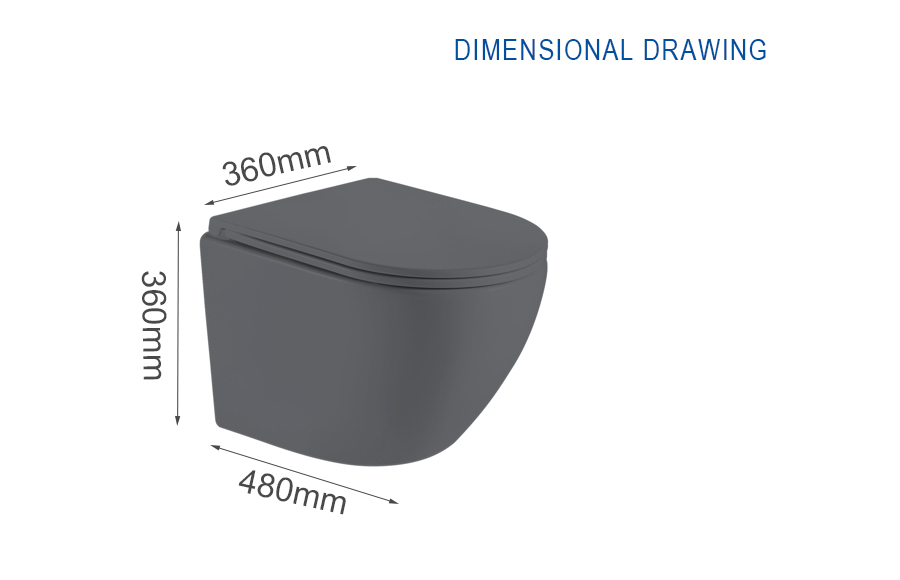 Toilet Bowl Dimensions