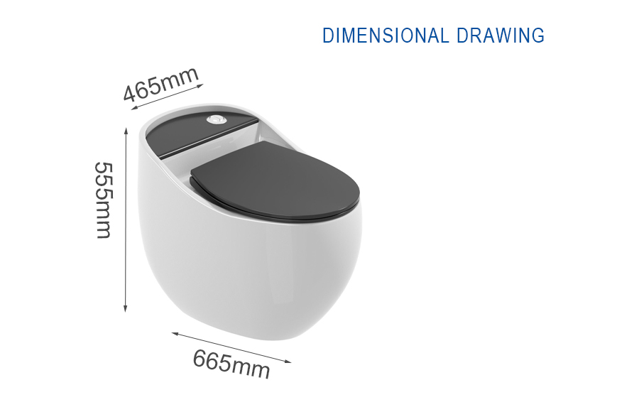 Toilet Bowl Dimensions