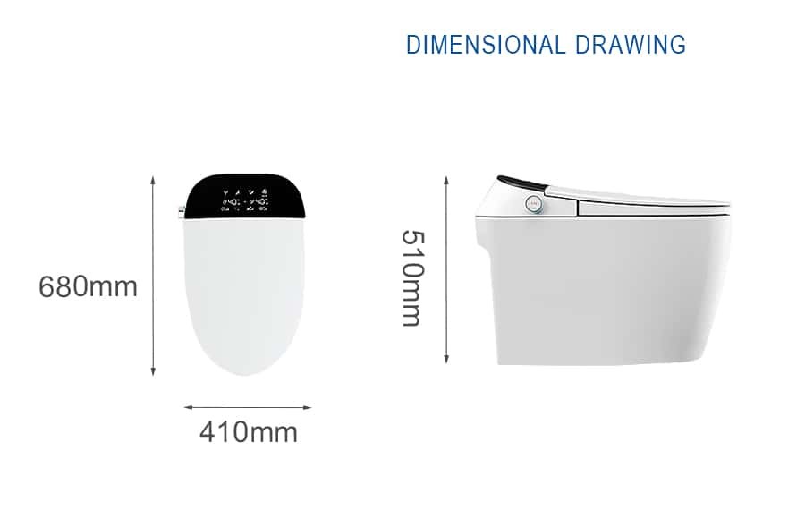 Toilet Bowl Dimensions