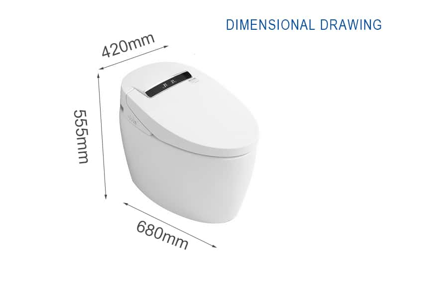 Toilet Bowl Dimensions