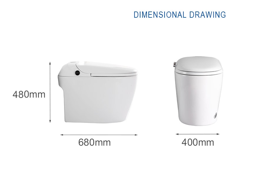 Toilet Bowl Dimensions