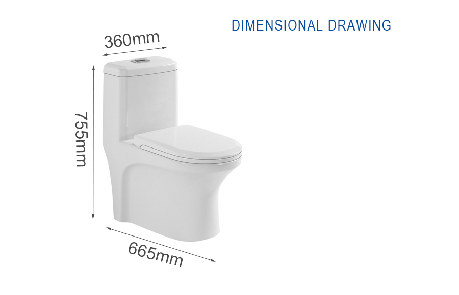 Toilet Bowl Dimensions