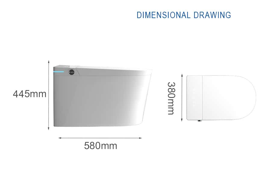 Toilet Bowl Dimensions