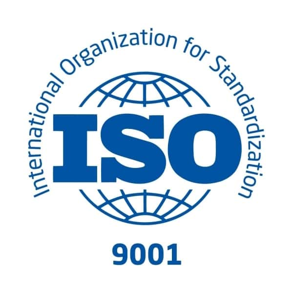 Certified by ISO 9001