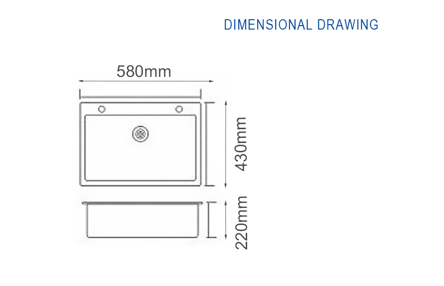 Kitchen Sink Dimensions