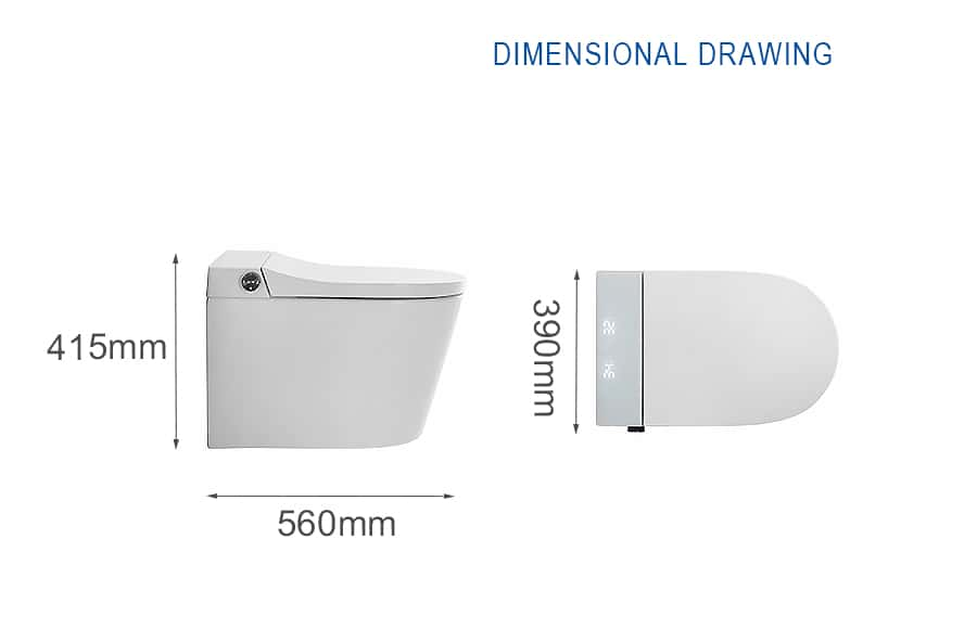 Toilet Bowl Dimensions