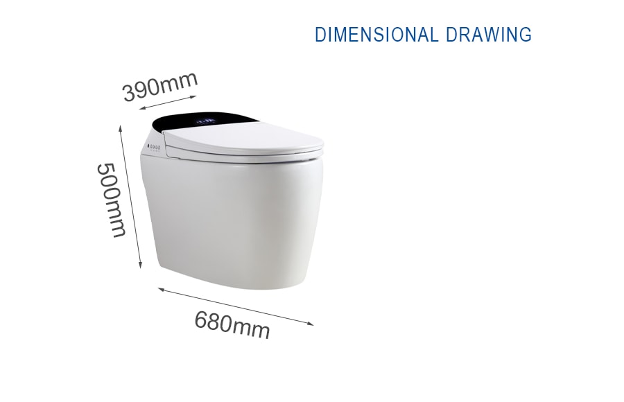 Toilet Bowl Dimensions