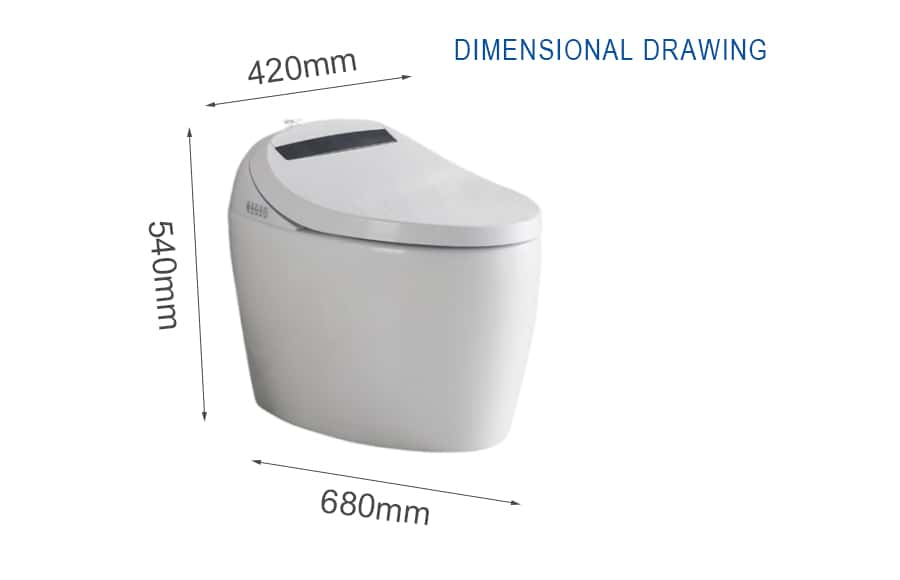 Toilet Bowl Dimensions