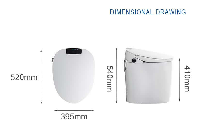 Toilet Bowl Dimensions