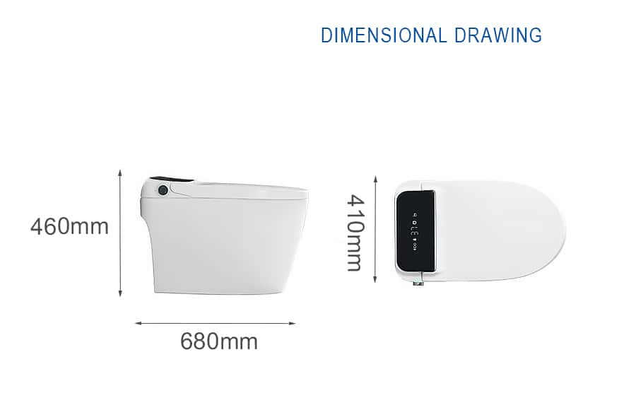 Toilet Bowl Dimensions