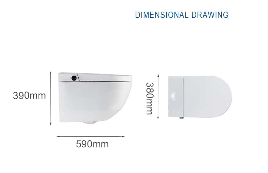 Toilet Bowl Dimensions