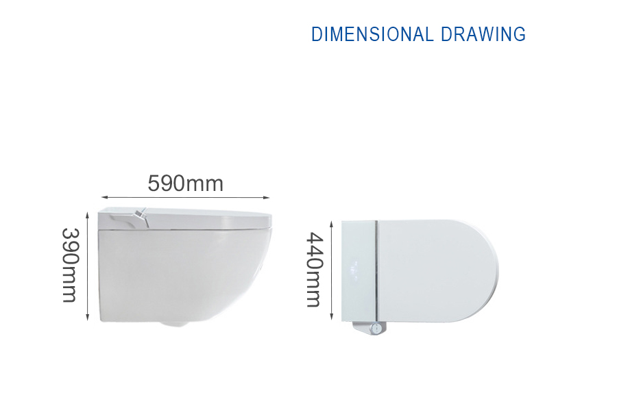 Toilet Bowl Dimensions