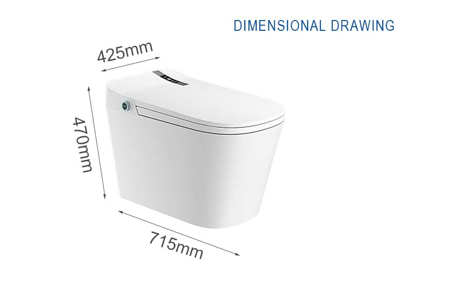 Toilet Bowl Dimensions