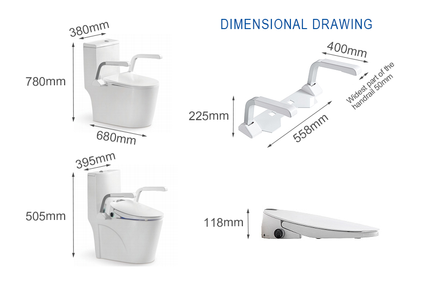 Toilet Bowl Dimensions