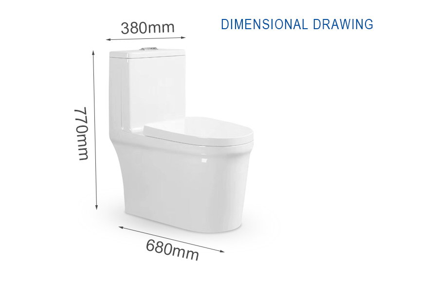 Toilet Bowl Dimensions