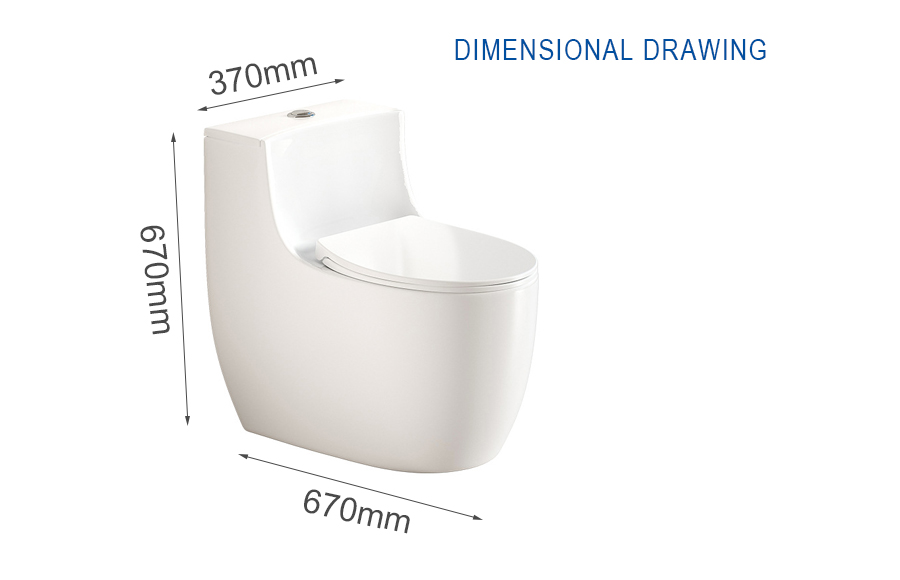 Toilet Bowl Dimensions