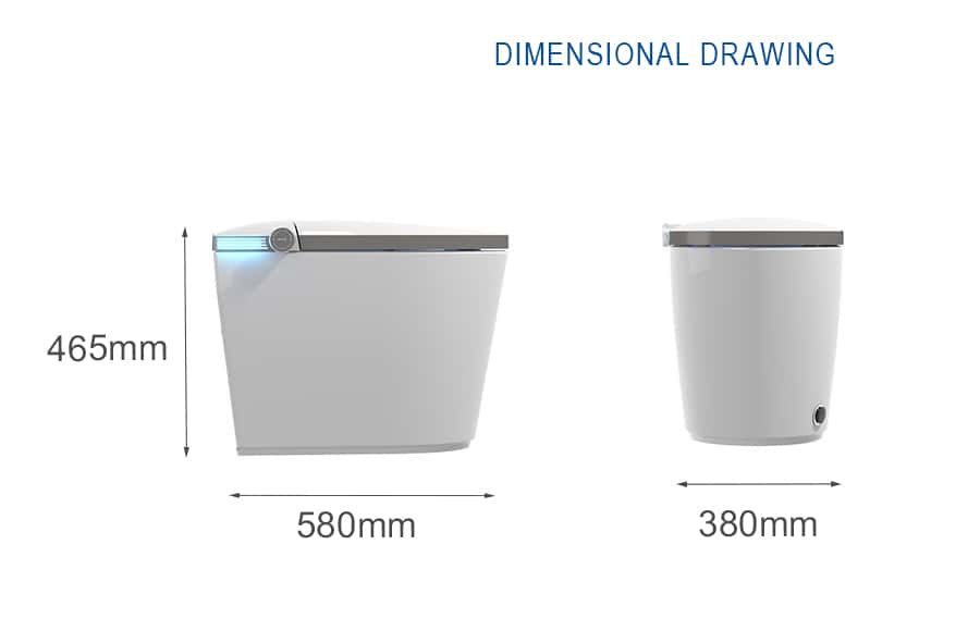 Toilet Bowl Dimensions