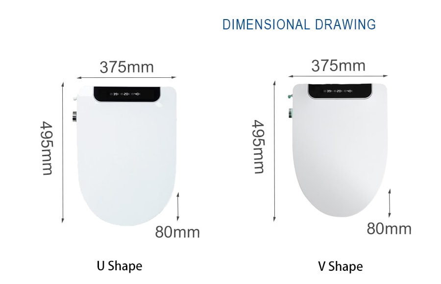 Toilet Bowl Dimensions