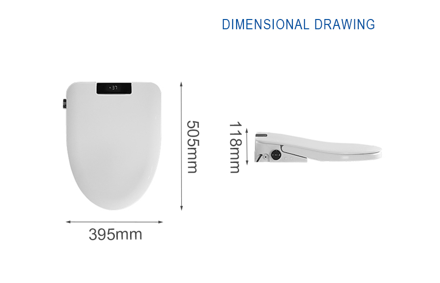 Bidet Dimensions