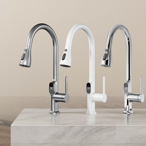 Touchless Kitchen Sink Faucet With Sprayer