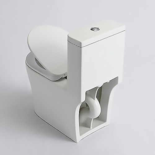 Contemporary Back to Wall Floor Mounted Toilet