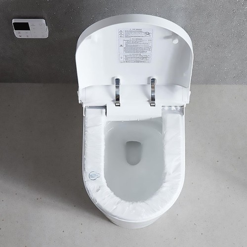 Hygienic Tankless Floor Mounted Toilet