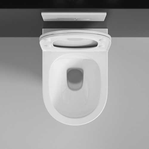 Rimless Tornado Flush Wall Hung Toilet