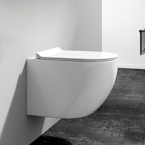 Rimless Tornado Flush Wall Hung Toilet