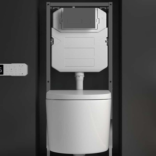 Rimless Wall-Hung Intelligent Toilet