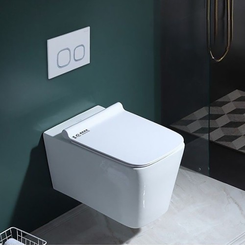 Square Wall Hung Toilet Bowl 