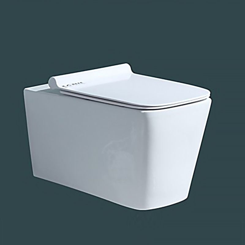 Square Wall Hung Toilet Bowl