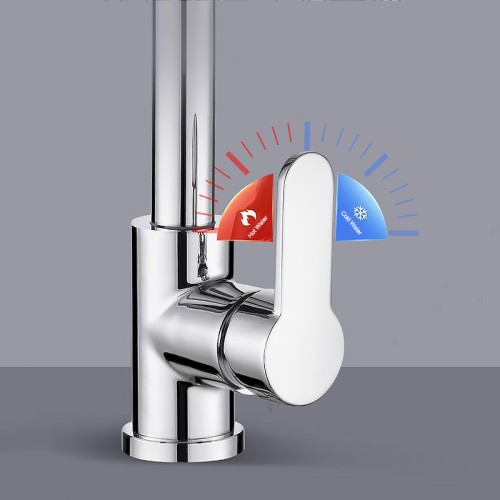 Kitchen Sink Faucet With Pull Down Sprayer