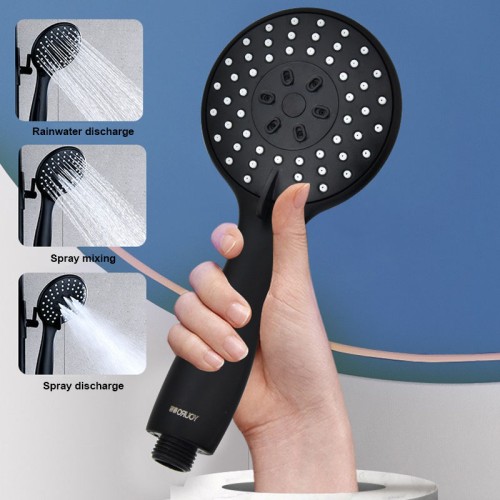 Matte Black Bathroom Shower Set