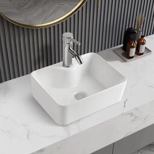 Rectangular Counter Top Basin for Bathroom