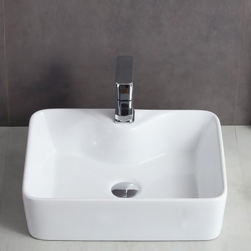 Rectangular Counter Top Basin for Bathroom