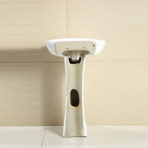 Small Space Oval Pedestal Sink Manufacturer